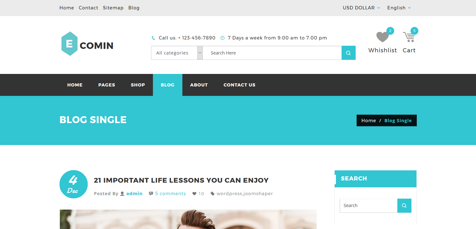 free html5 template