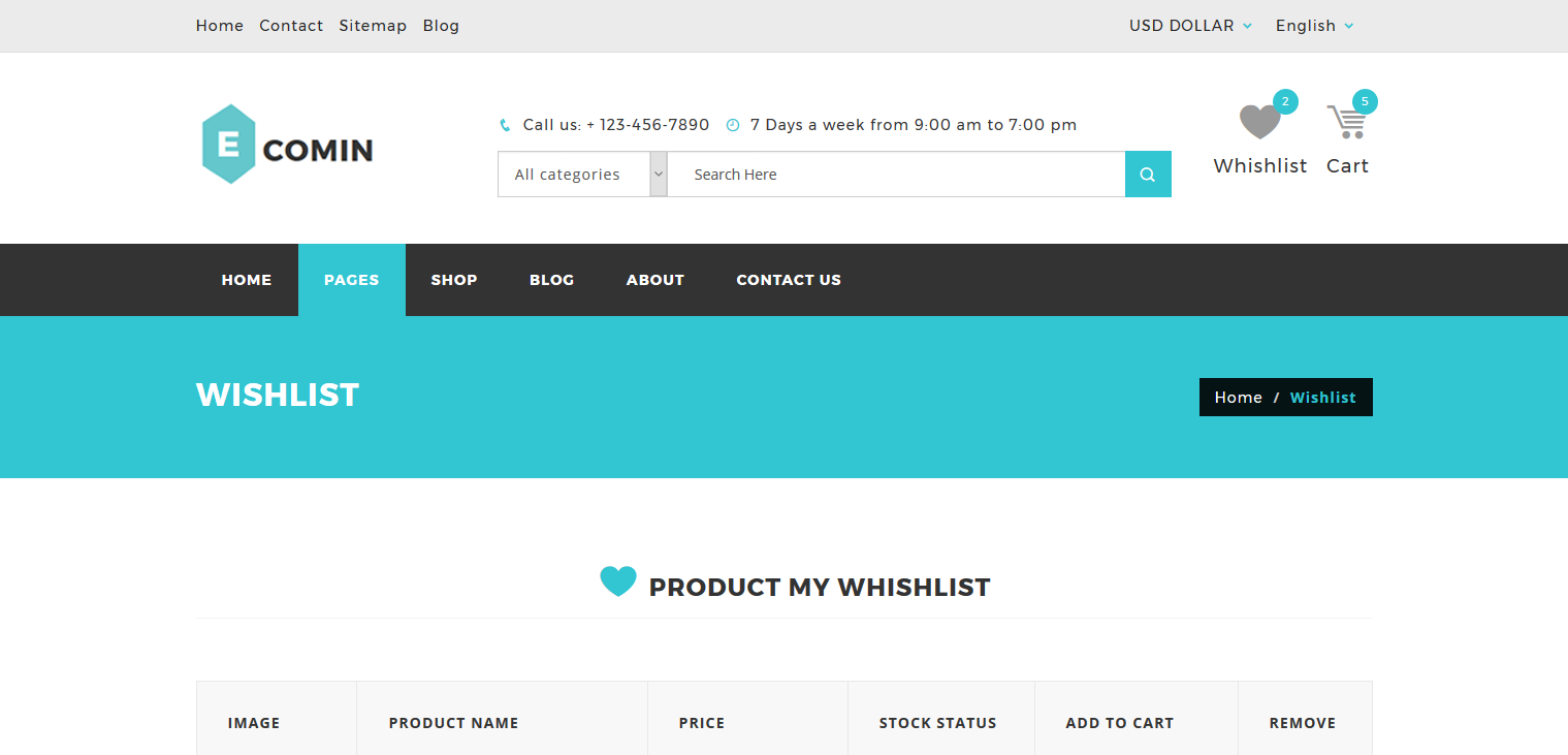 free html5 template